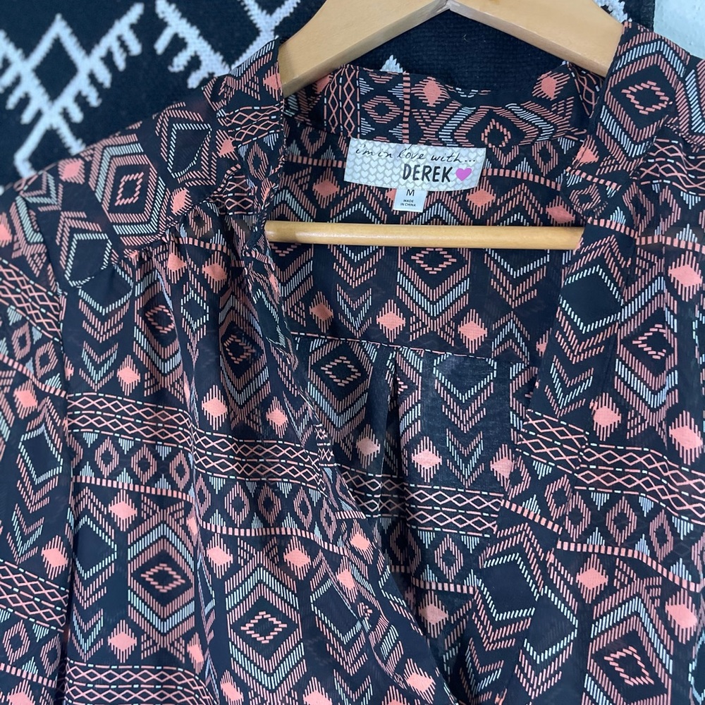 Polyester Print Top - Picture 2 of 6